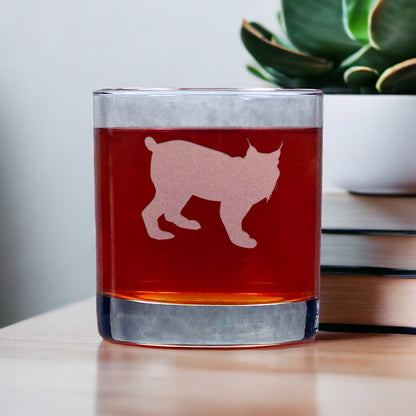 Lynx 11oz Whisky Glass - Copyright Hues in Glass