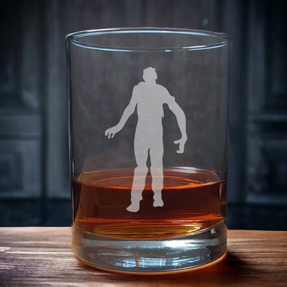 Zombie 13 oz Whisky Glass - Copyright Hues in Glass