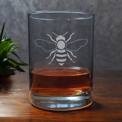 Bee 13oz Whisky Glass - Copyright Hues in Glass