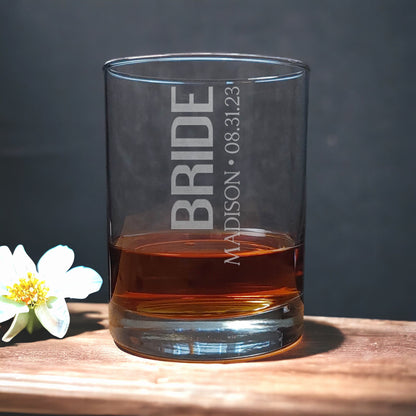 Bride Whiskey Glass 