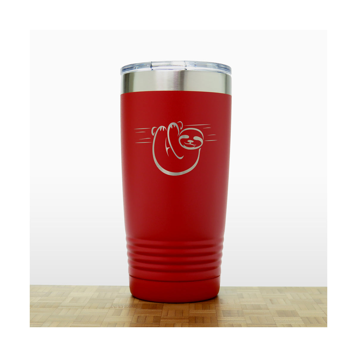 Red Sloth 20 oz Insulated Tumbler - Copyright Hues in Glass