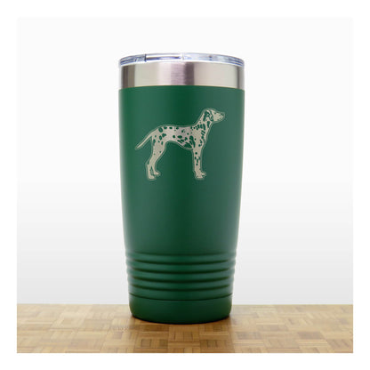 Dalmatian Engraved Insulated 20oz Travel Tumbler