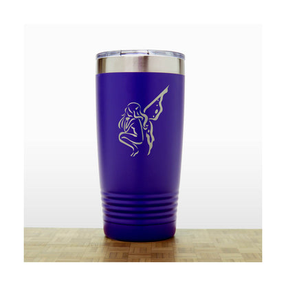 Fairy Engraved Insulated 20oz Travel Tumbler - Design 4