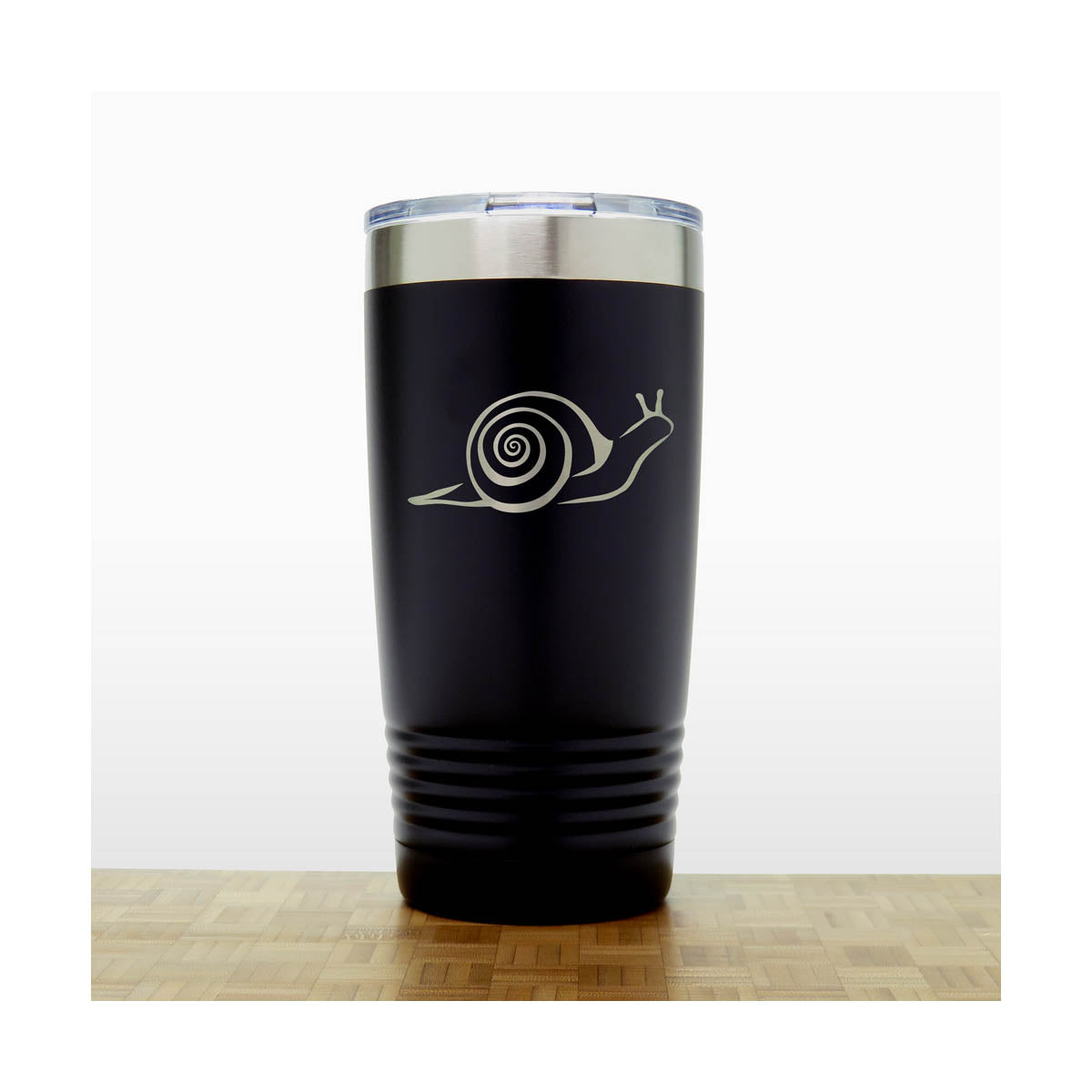 Black - Scorpion 20 oz Insulated Tumbler - Copyright Hues in Glass