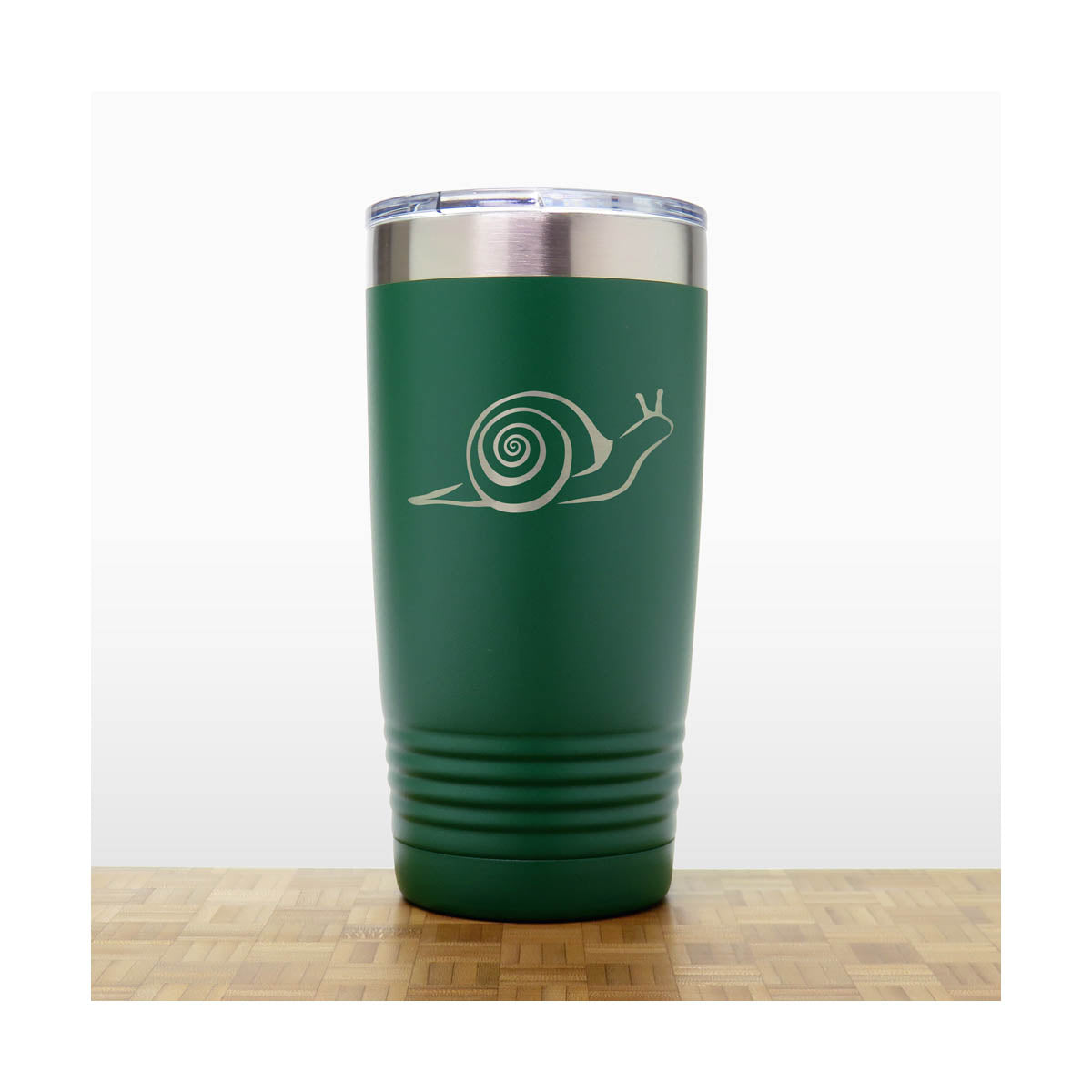 Green - Scorpion 20 oz Insulated Tumbler - Copyright Hues in Glass