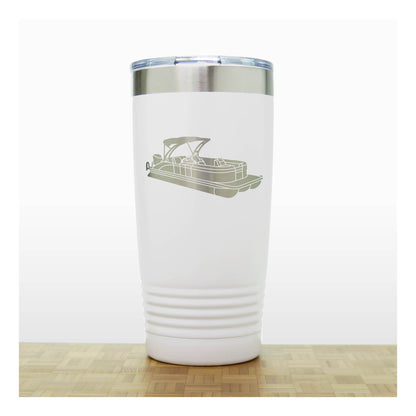 Pontoon Engraved Insulated 20oz Travel Tumbler