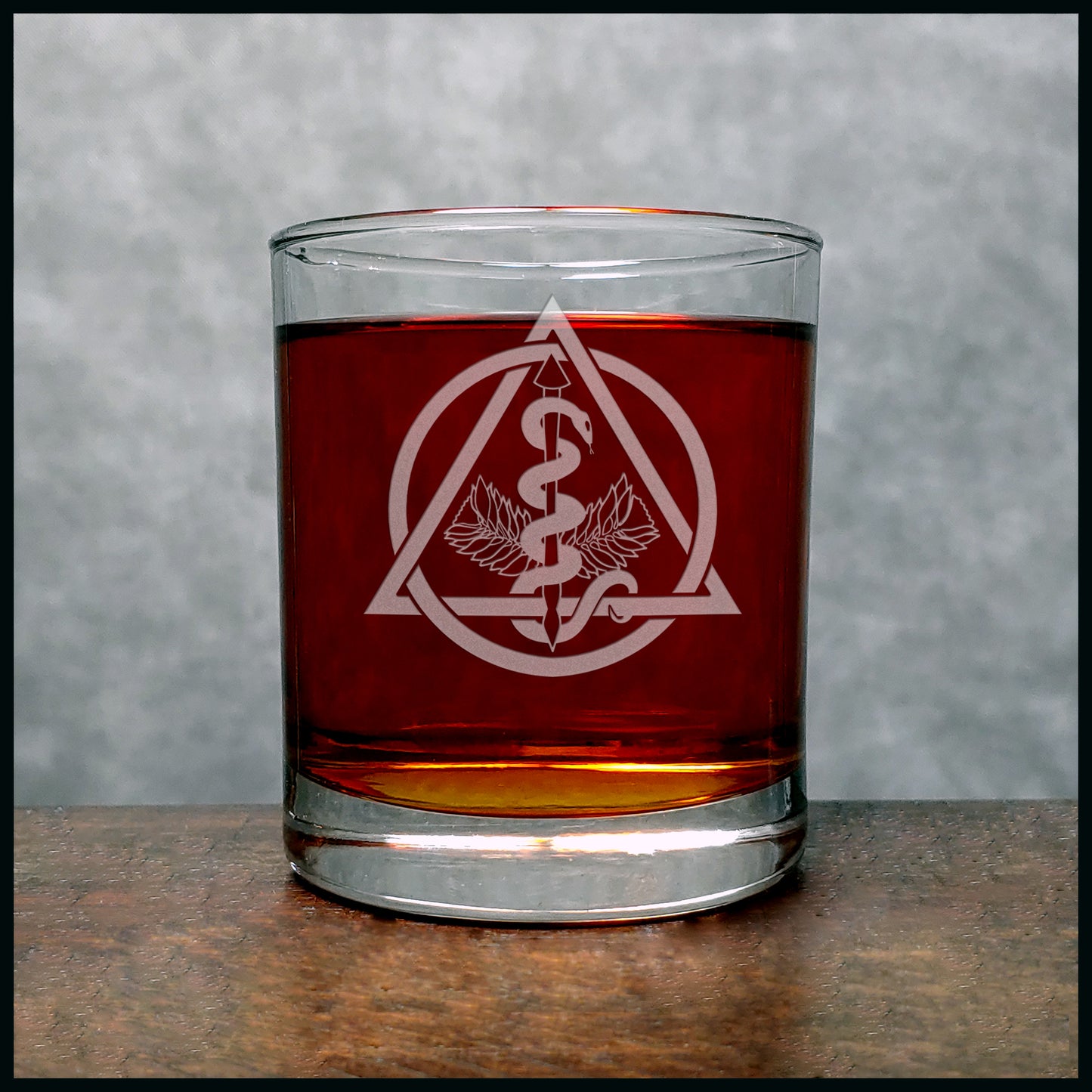 Dentistry Insignia Engraved 11oz Whiskey Glass