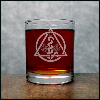 Dentistry Insignia Engraved 11oz Whiskey Glass